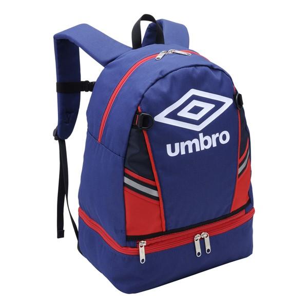 umbro（アンブロ） ジュニア デイパック J ネイビー×レッド 【UMBRO