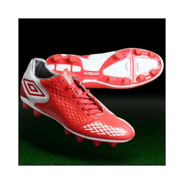 美品　umbro ジオメトラ umbro ジオメトラ 2 MF レッド×ホワイト 【UMBRO|アンブロ