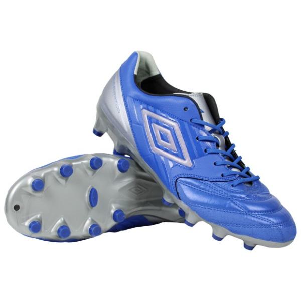 Umbro アクセレイタープロ 青 シルバー スパイクシューズ 新品 umbro アクセレイター RB JR WIDE HG -デサントストア-DESCENTE