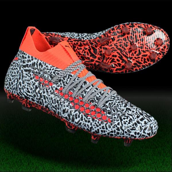 PUMA フューチャー 18.1 NETFIT Texture FG/AG プーマホワイト PUMA フューチャー 18.1 NETFIT Texture FG/AG プーマホワイト