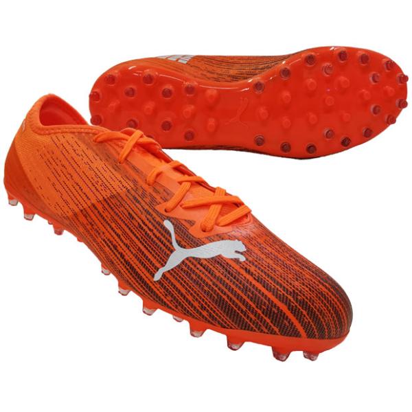 プーマ　ウルトラ　2.1 MG　サッカースパイク PUMA ウルトラ 2.1 MG ショッキングオレンジ 【PUMA|プーマ