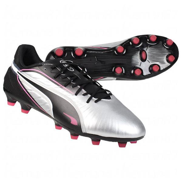 PUMA プーマキング マッチ ワイド HG/AG プーマシルバー 【PUMA