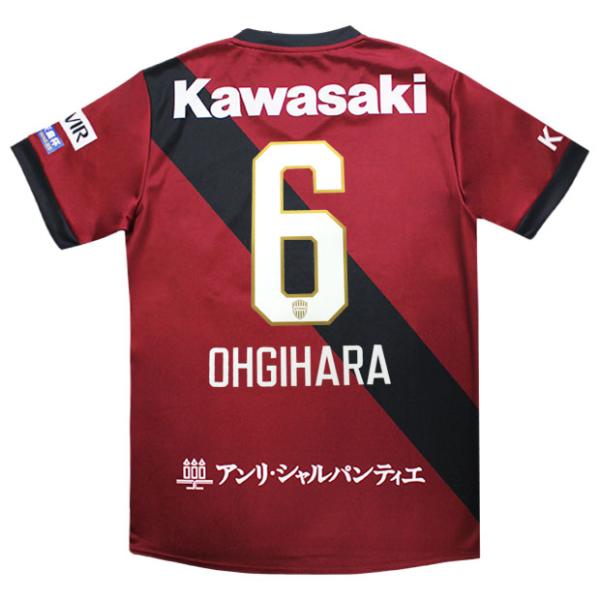 ヴィッセル神戸 Kawasaki OHGIHARA 6 Lサイズシャツ ヴィッセル神戸 Kawasaki OHGIHARA 6 Lサイズシャツ