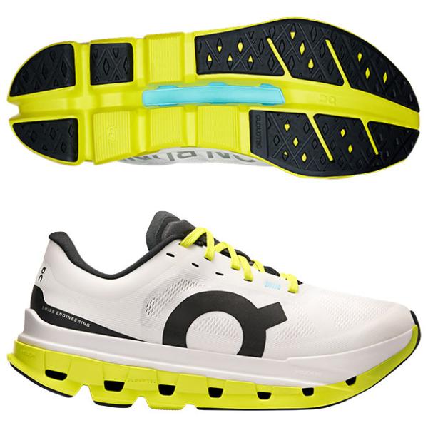 レディース Cloudflow 5 クラウドフロー 5 オン ランニング　ホワイト×ライム　【On|オン】ランニングシューズ3wf10092929-w