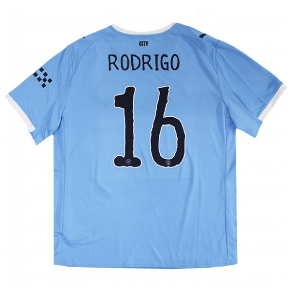 マンチェスターシティ 25-26 ホーム 半袖レプリカユニフォーム　16.ロドリゴ・エルナンデス(ロドリ)(KidSuperフォント)　【PUMA|プーマ】クラブチームレプリカウェアー780338-01-k16-r PUMA（プーマ） マンチェスターシティ 25-26 ホーム 半袖レプリカ