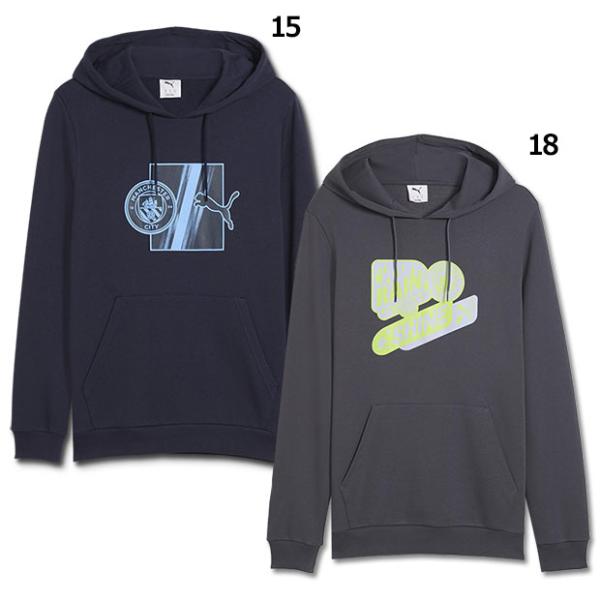 マンチェスターシティ FTBLCULTURE フーディ　【PUMA|プーマ】クラブチームウェアー782673 PUMA（プーマ） マンチェスターシティ FTBLCULTURE フーディ 【PUMA