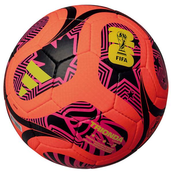 アディダス、サッカーボール4号球。「2026 FIFAワールドカップ(FIFA World Cup 26)」で使用される公式試合球のレプリカ別カラーモデル。開催国であるアメリカ・カナダ・メキシコの3か国を表現した「TRI」と、スペイン語で「...