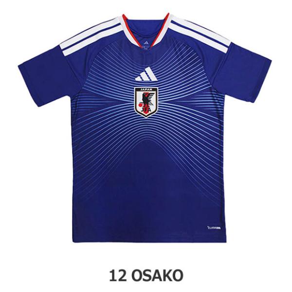 背番号12 大迫敬介 アディダス サッカー日本代表 2026 ホーム レプリカ ユニフォーム 半袖 kd3345 【adidas|アディダス】サッカー