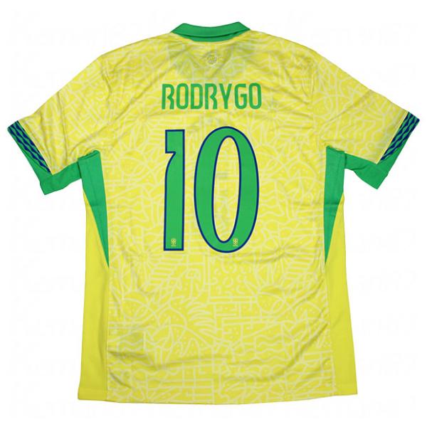 NIKE ブラジル代表 2024 ホーム 半袖レプリカユニフォーム 10