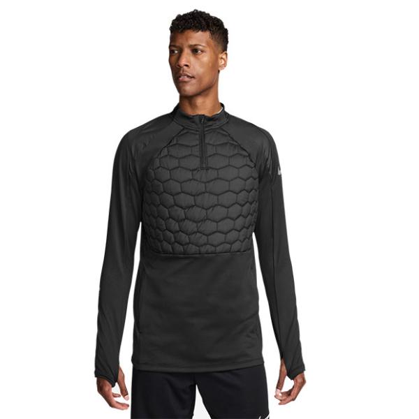 NIKE（ナイキ） TF STRK WW 長袖ドリルトップ ブラック 【NIKE|ナイキ