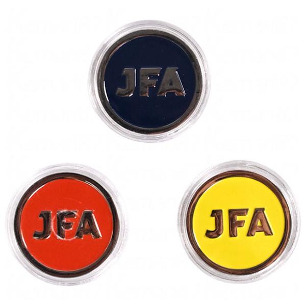 サッカー日本代表、レフリー用トスコイン。JFAオリジナル審判グッズ。「JFA RESPCT」ロゴデザインのトスコイン。ケース入り。サイズ：F(直径約33mm)モデル：2025年秋冬