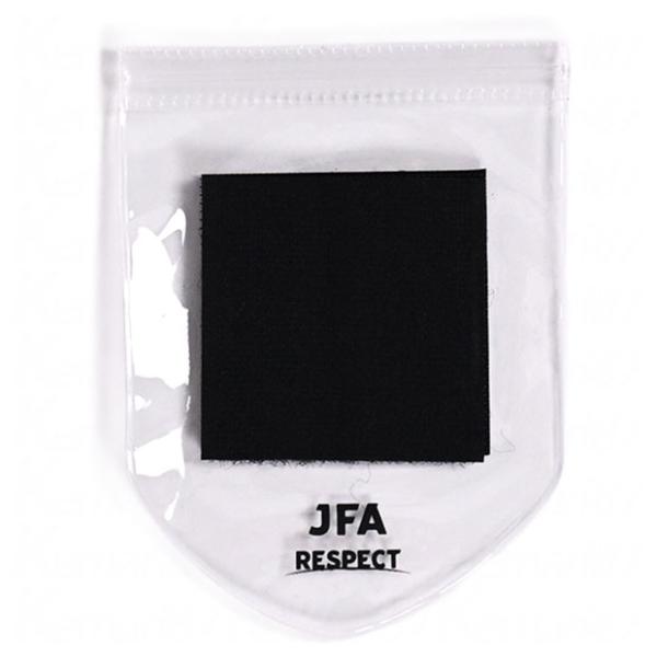 サッカー日本代表、レフリー用ワッペンホルダー。JFAオリジナル審判グッズ。「JFA RESPCT」ロゴデザイン入り。サイズ：F(フリー)モデル：2025年秋冬