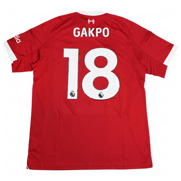 新品 激レア ガクポ ユニフォーム アディダス リバプールFC GAKPO 18 adidas（アディダス） リバプール 25-26 ホーム 半袖レプリカ
