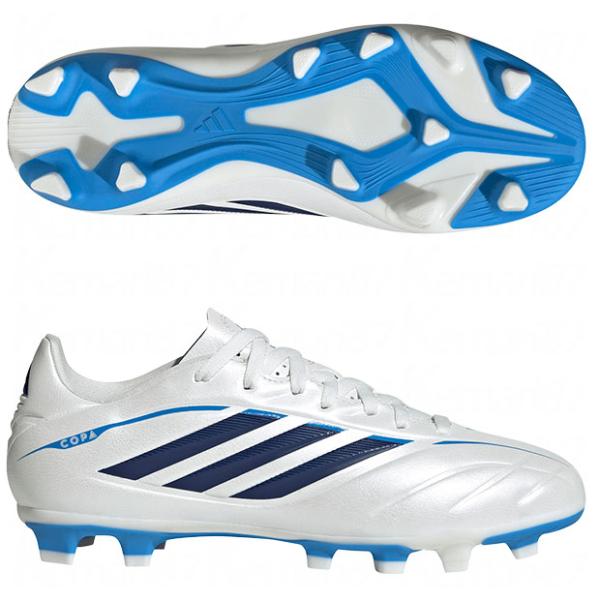 爆買!! ジュニア コパ ピュア 4 CLUB FXG　ゼロメタリック×ダークブルー　【adidas|アディダス】サッカージュニアスパイクki3113
