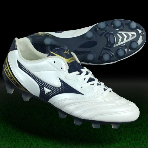MIZUNO（ミズノ） モナルシーダ 2 WIDE ホワイト×ネイビー×ゴールド