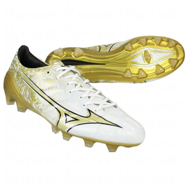 ミズノアルファ Elite p1ga246250 ホワイト×プリズムゴールド MIZUNO（ミズノ） ミズノアルファ ELITE ホワイト×プリズムゴールド