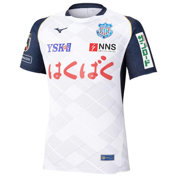 ヴァンフォーレ甲府　オーセンティックユニフォーム　ミズノ MIZUNO ヴァンフォーレ甲府 2025 アウェイ 半袖オーセンティック