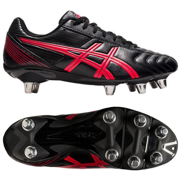 ASICS リーサル タックル ブラック×クラシックレッド 【asics