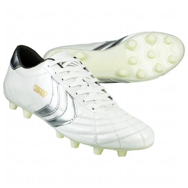 リガレスタ|Pro-ex|2　ホワイト×シルバー　【YASUDA|ヤスダ】サッカースパイクs24001-0131 kemarifast_s24001-0131
