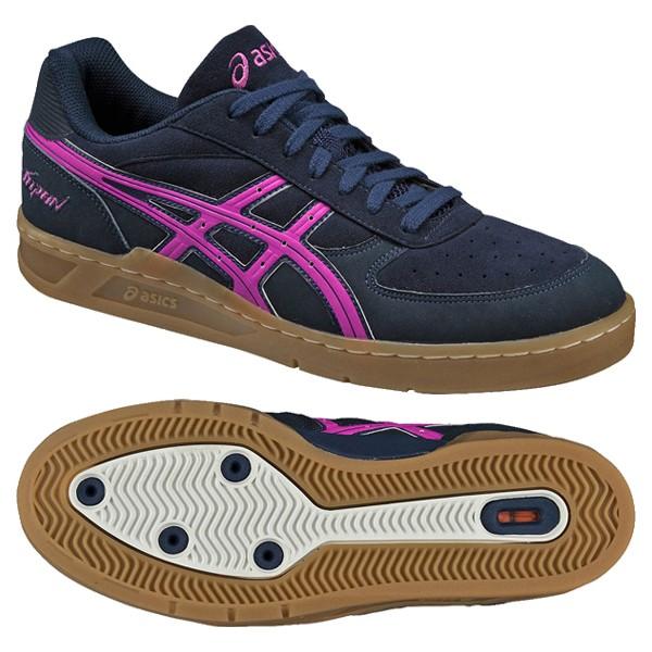 【限定色】asics japan アシックス　ジャパン バッシュ　ネイビーピンク ASICS（アシックス） スカイハンド JP インディゴブルー×ピンクグロー