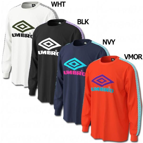 umbro（アンブロ） HERITAGE 長袖クルーシャツ 【UMBRO|アンブロ