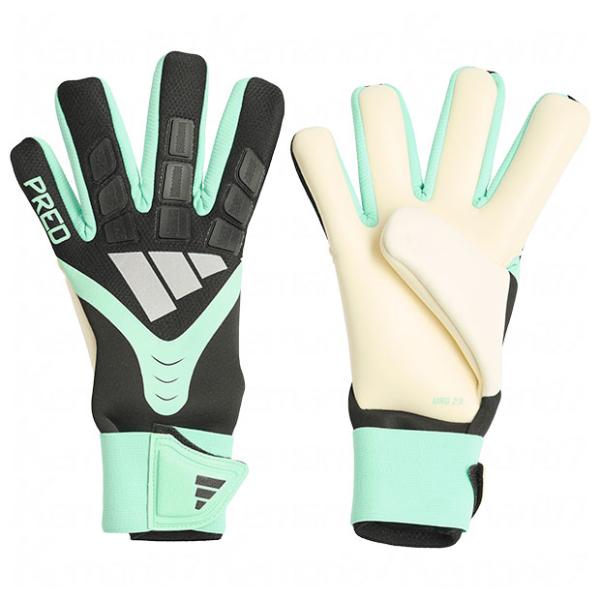 プレデター GKグローブ コンペティション　ブラック×パルスミント　【adidas|アディダス】サッカーゴールキーパーグローブw6875-ke9717