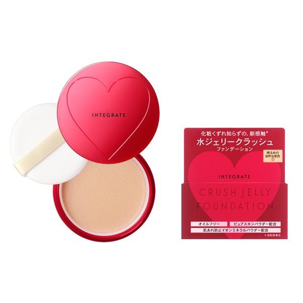 4個 資生堂インテグレート 水ジェリークラッシュ 1明るめの自然な肌色 18g INTEGRATE インテグレート 水ジェリークラッシュ 1 (18g) やや