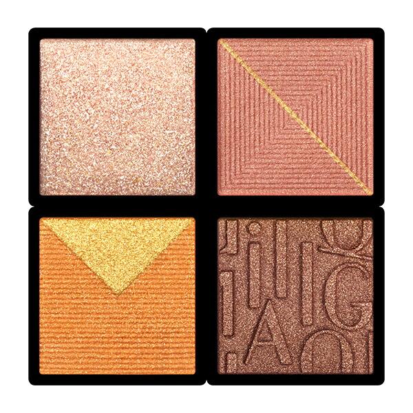 ネコポス資生堂マキアージュ アイシャドウ カスタマイズアイカラーアソート04 マンダリンアソート セット品 資生堂正規店 おまかせサンプル付きケースブラシ別売