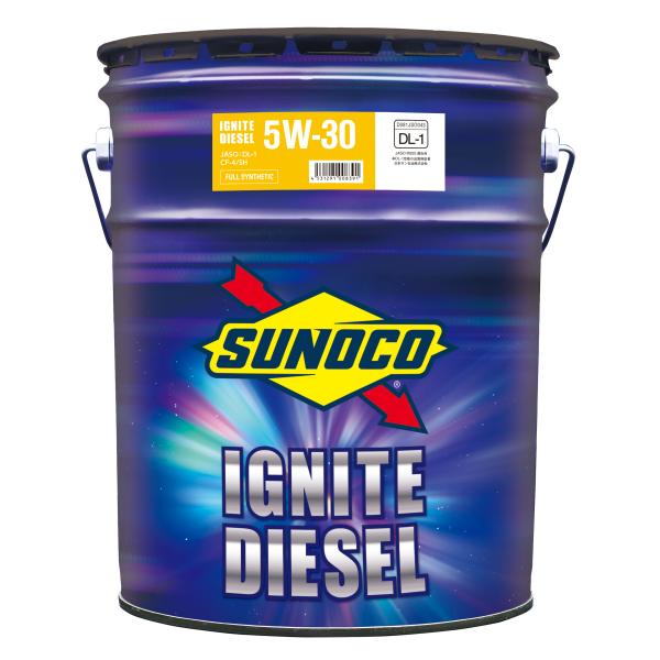 SUNOCO ( スノコ ) ディーゼルオイル IGNITE DIESEL ( イグナイトディーゼル ) 5W-30 DL-1 20L