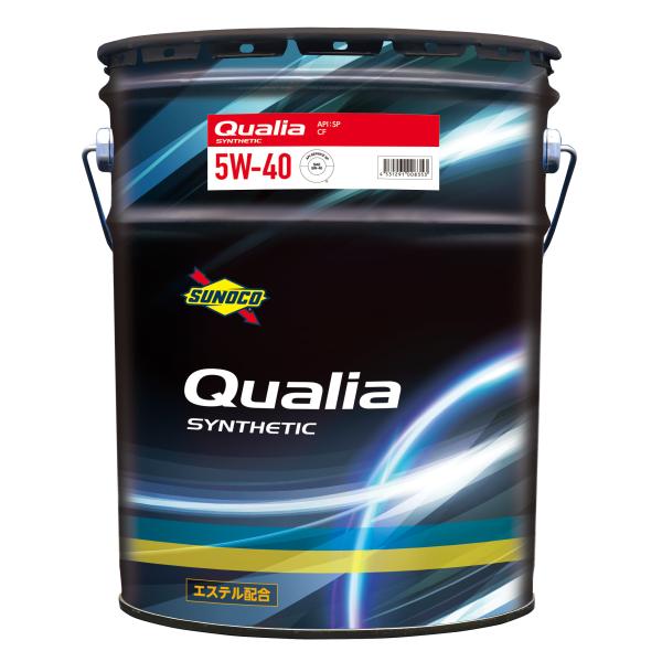 SUNOCO ( スノコ ) エンジンオイル Qualia ( クオリア ) エステル配合 5W-40 20L