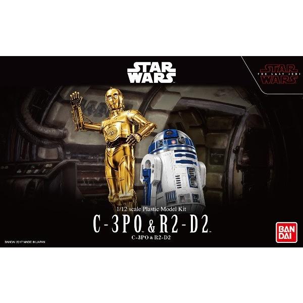 1/12 C-3PO & R2-D2 (スター・ウォーズ/最後のジェダイ) 新品STAR WARS 