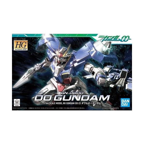 他サイト： HG 1/144 (022)GN-0000 ダブルオーガンダム 新品  ガンプラ 機動戦士ガンダム00(ダブルオー) プラモデルの商品画像