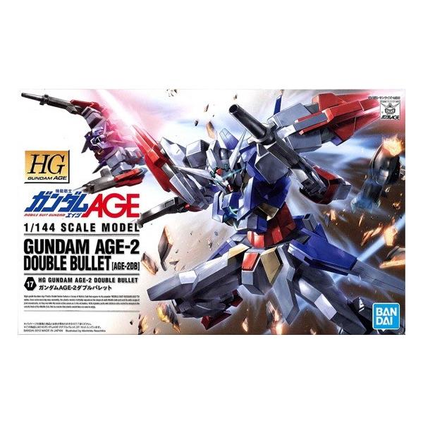 (未使用･未開封品)　HG 1/144 AGE-2 ガンダムAGE-2 ダブルバレット (機動戦士ガンダムAGE) p1m72rm HG 1/144 (17) ガンダムAGE-2 ダブルバレット 新品 (再販) ガンプラ
