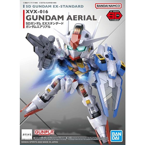 019) ガンダムエアリアル (機動戦士ガンダム 水星の魔女) 新品SD 019) ガンダムエアリアル (機動戦士ガンダム 水星の魔女) 新品SD