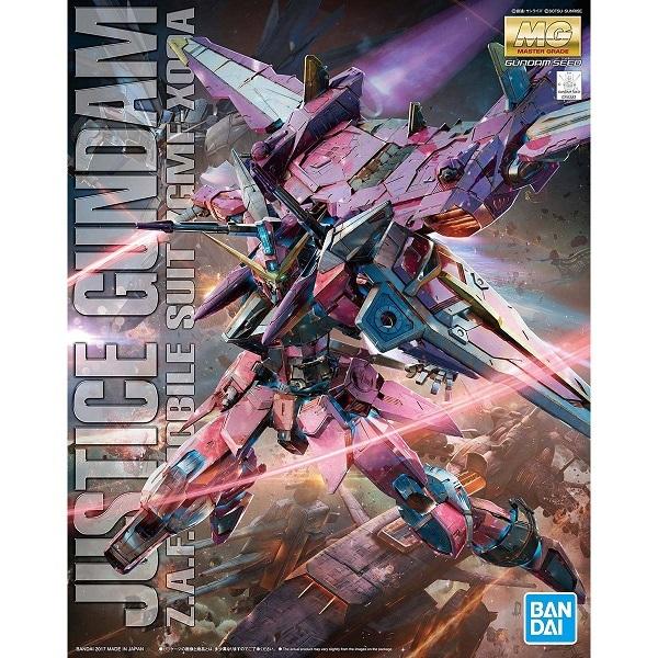 MG 1/100 ジャスティスガンダムZGMF-X09A新品 1/100 Bandai ZGMF-X09A Justice Gundam 