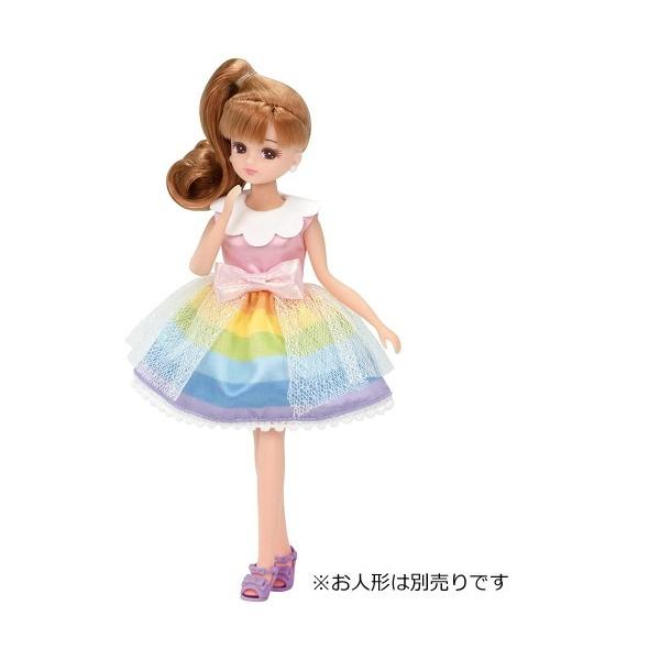 ドレス LW-01 レインボーファンタジー 新品リカちゃん   (リカちゃん人形 着せ替え人形 女の子向け タカラトミー)