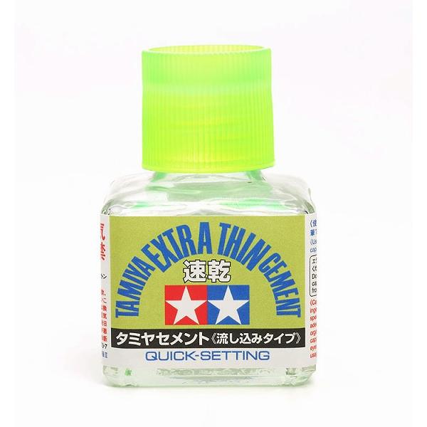 タミヤセメント (流し込みタイプ) 速乾 新品タミヤ  仕上げ材 素材 TAMIYA