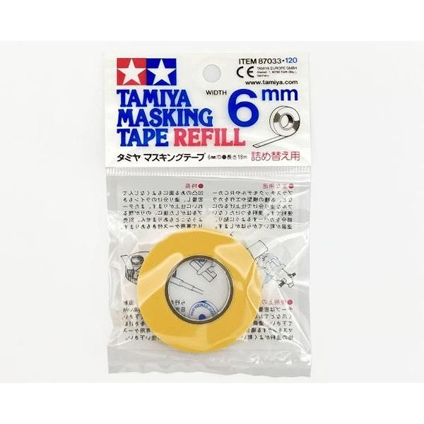 テープ・マスキングテープ tami マスキングテープ 6mm 詰め替え用 新品タミヤ 仕上げ材 素材 TAMIYA