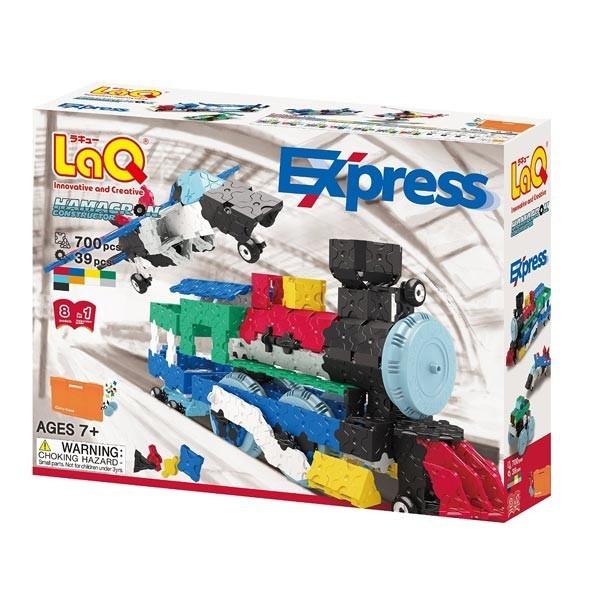 ハマクロンコンストラクター エクスプレス 新品LaQ ラキュー 知育玩具