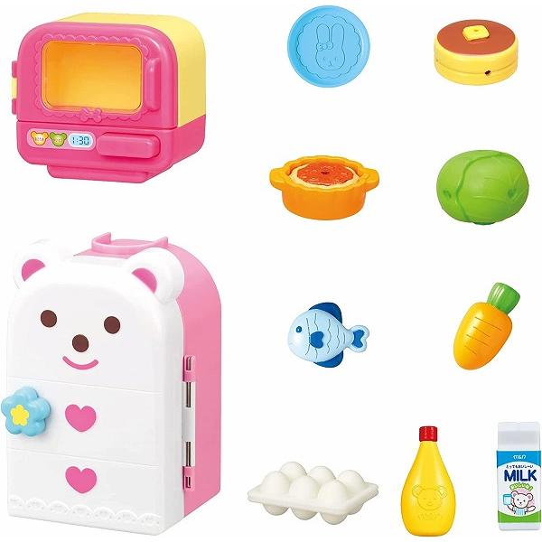 おせわパーツ レンジとれいぞうこセット(2022年発売モデル) 新品  パイロットインキ  メルちゃん (着せ替え人形・知育玩具)