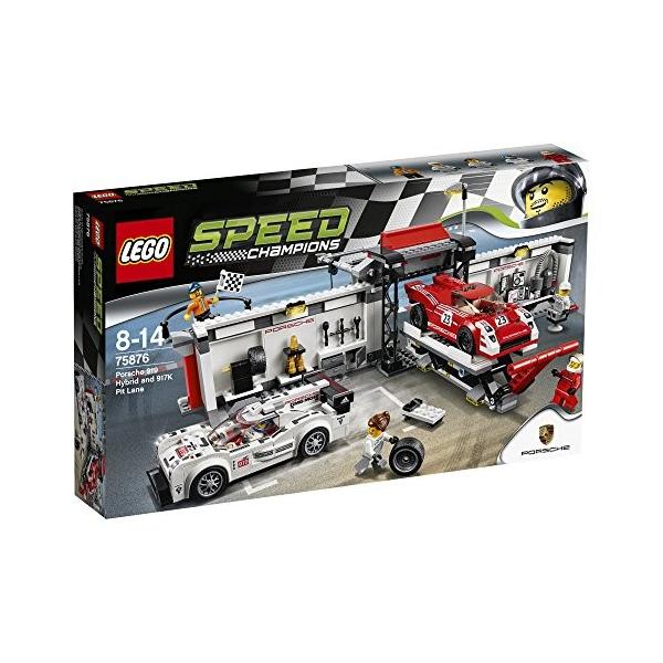 ポルシェ 919 ハイブリッド&amp; 917K ピットレーン 75876 新品レゴ スピードチャンピオン LEGO 知育玩具