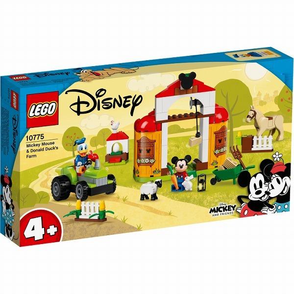 ミッキー&amp;ドナルドの ぼくじょう 10775 新品レゴ ミッキー＆フレンズ LEGO 知育玩具