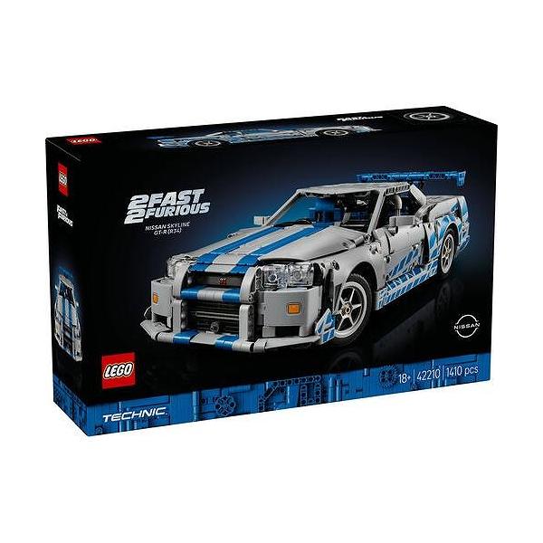 ワイルド・スピード 日産スカイラインGT-R (R34) 42210 新品レゴ テクニック LEGO 知育玩具