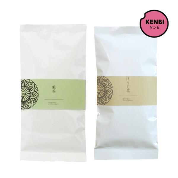 煎茶 100g + ほうじ茶 50g セット 国産茶葉