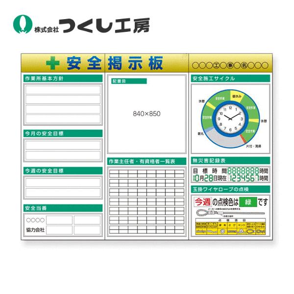 つくし工房 KG-621AB スチール製フラット掲示板3点タイプセット 大 
