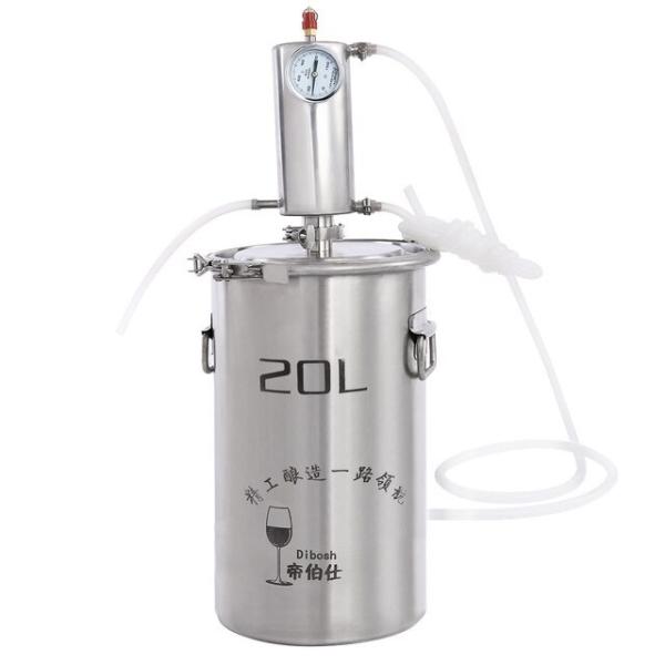Dibosh発酵槽ステンレス鋼アルコール蒸留酒ワイン醸造装置バーセット大容量12l l醸造キット新しい到着 新作からsaleアイテム等お得な商品 満載 l