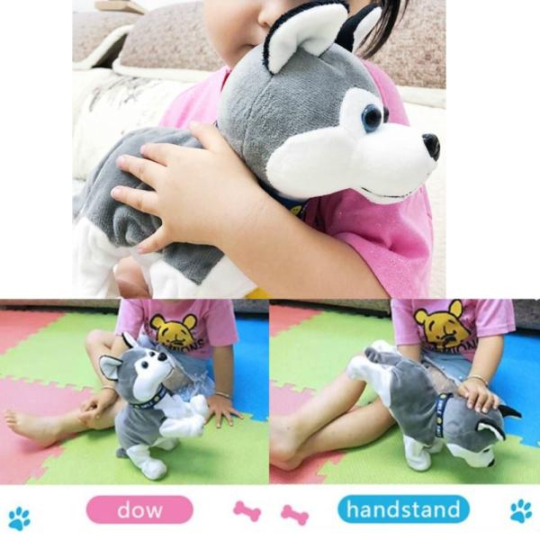 動く犬のおもちゃ ワンちゃん 犬 音で反応 動くぬいぐるみ サウンド かわいい ロボット 25センチ ペットのおもちゃ Seasonal Wrap入荷