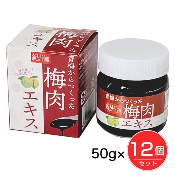 紀州産 青梅からつくった梅肉エキス 50g×12個セット - コバタ総合研究所 [和歌山県産/梅エキス]