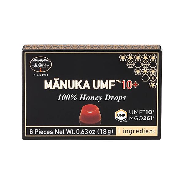 マヌカハニードロップレット UMF10+ 6粒 - クインビーガーデン ※メール便対応商品
