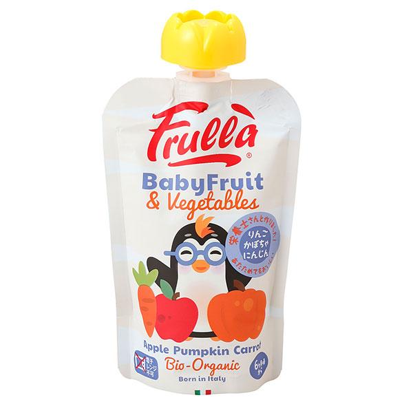 Frulla ベビーフルーツ＆ベジタブル りんご・かぼちゃ・にんじん 100g - リブインコンフォート